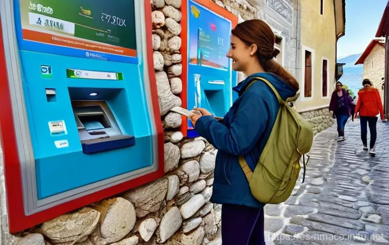 북마케도니아에서 신용카드 사용 가능 여부 - **Prompt:** A warm, close-up shot of a friendly interaction between a traveler (dressed in comfortab... 북마케도니아에서 신용카드 사용 가능 여부 - **Prompt:** A warm, close-up shot of a friendly interaction between a traveler (dressed in comfortab...